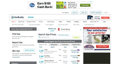 Desktop Screenshot of mobilegasprices.com